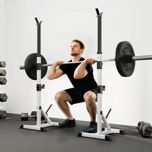 2-piece dumbbell rack with adjustable height, 200 kg capacity