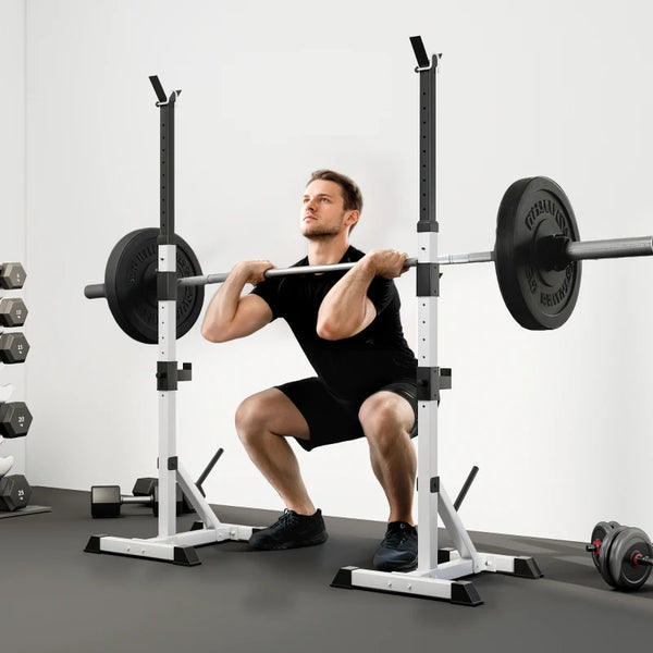 2-piece dumbbell rack with adjustable height, 200 kg capacity