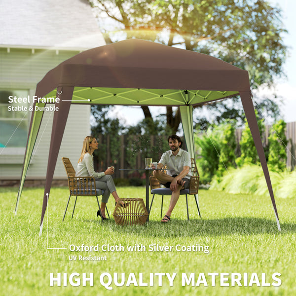 8 x 8 folding tent with a carrying bag