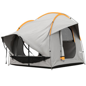 Waterproof SUV car tent with 3 doors and mesh window