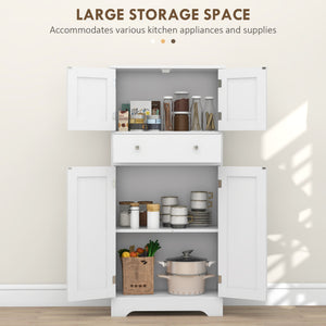 Kitchen storage unit, white