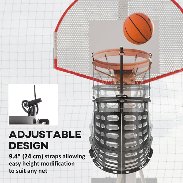 Basketball Hoop Ball Return System