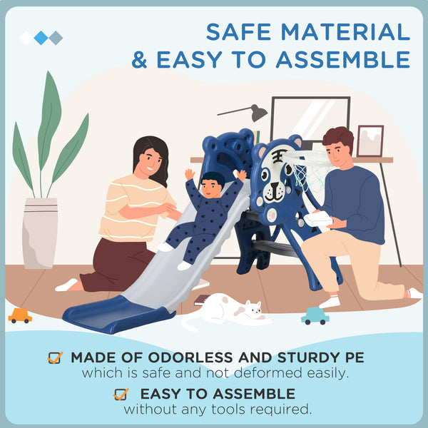 3-in-1 Toddler Slide, 18-36 Months, Blue