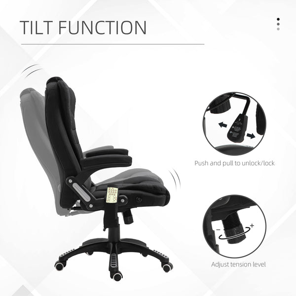 Ergonomic office chair with massage