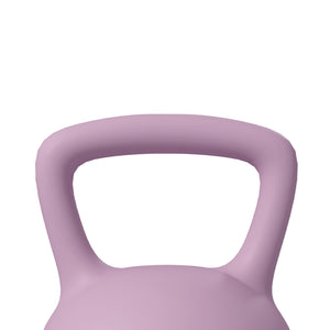 18 lb Kettlebell with non-slip handle and stable base – Purple