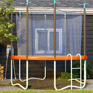 Soozier 12ft Trampoline Replacement Pad Trampoline Spring Cover EPE Foam Light Orange