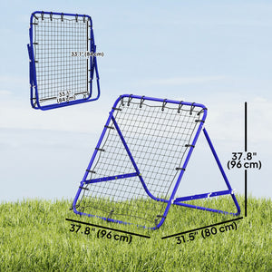Rebound net, blue