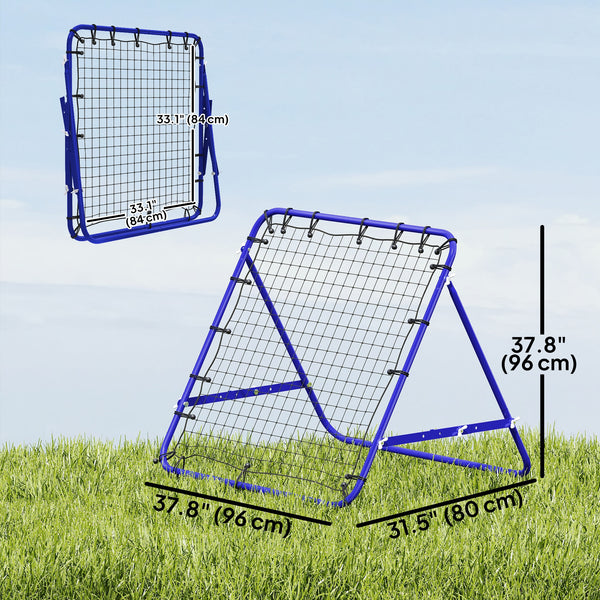 Rebound net, blue