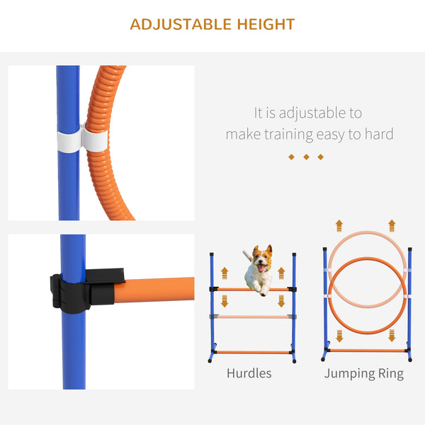 Dog Agility Training Equipment with Carry Bag