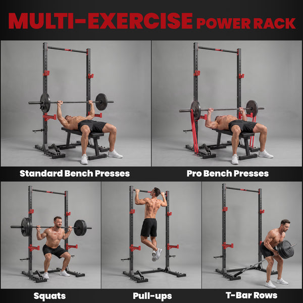 Adjustable reinforced weight rack, 1,100 lbs