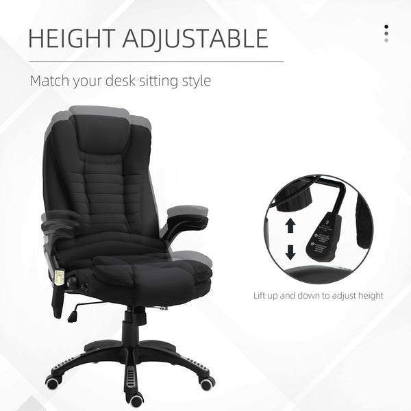 Ergonomic office chair with massage