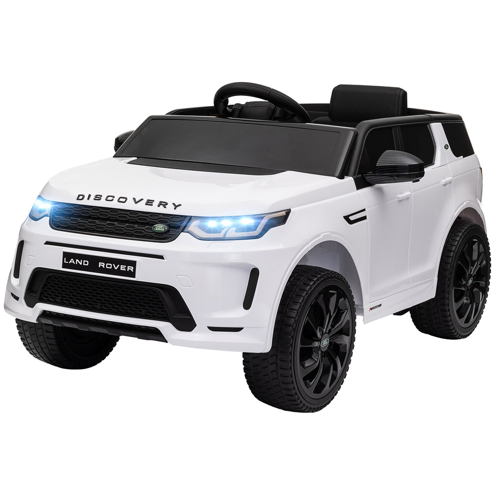 Land Rover Discovery Sport 12V Licensed with Remote Control, White