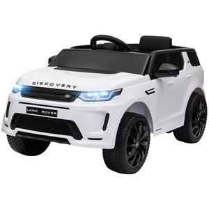 Land Rover Discovery Sport 12V Licensed with Remote Control, White