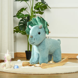 Rocking Triceratops with Realistic Sounds, Green