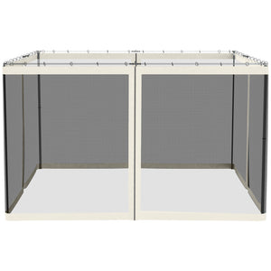 Replacement mosquito net for gazebo 10 x 12