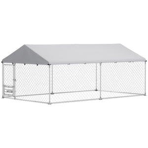 Enclosure with adjustable bowls, water-resistant cover, and secure lock
