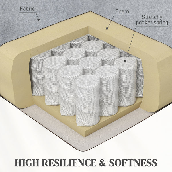 Vibration Massage Recliner Chair with Footrest, Grey