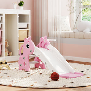 3 in 1 slide for toddlers pink