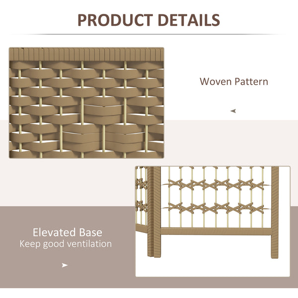 3-Panel Folding Screen, Natural Color