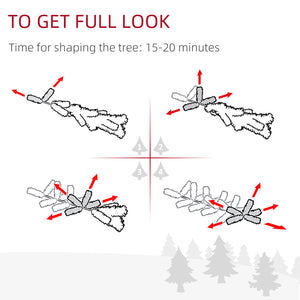 7ft Blue Artificial Christmas Tree