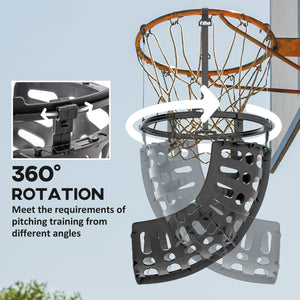 Basketball Hoop Ball Return System