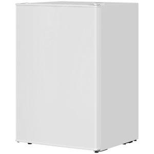2.5 cu. ft. Mini Fridge, Single Door Compact Refrigerator with Freezer, Adjustable Thermostat, Reversible Door, White