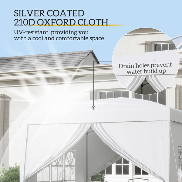 10 x 10 folding tent with carrying bag 