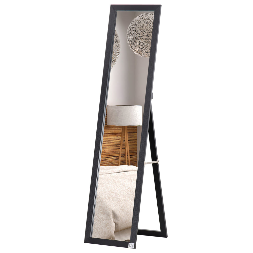 Full length mirror, black