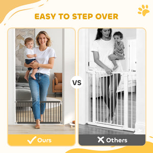 Pet gate, black