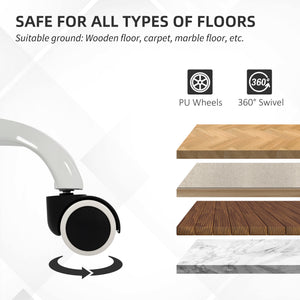 Ergonomic mesh office chair with 4D lumbar support, grey