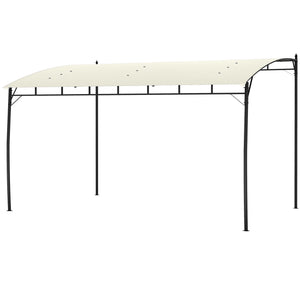 Pergola 10 x 13 with UV30+ protective fabric and steel frame, cream white