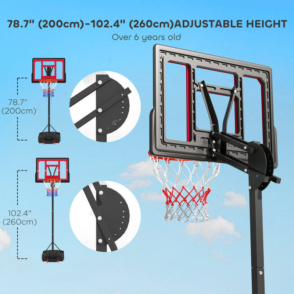 Kids Basketball Hoop, Basketball Net with Weight Bag