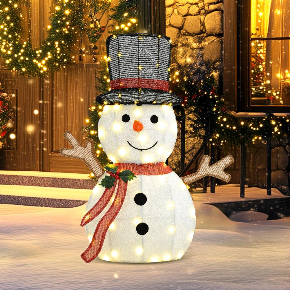Luminous snowman, white