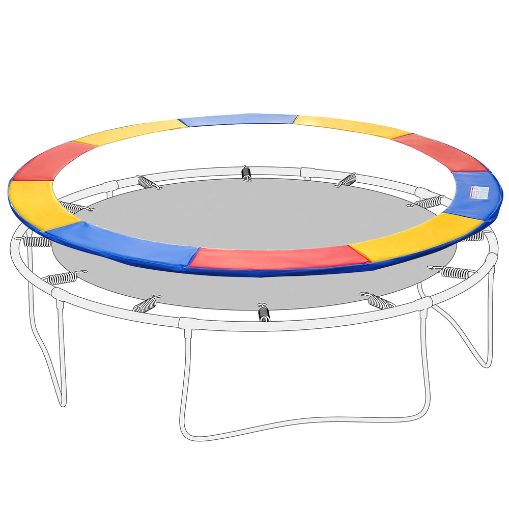Replacement Pad for 8-Foot Trampoline, Multi-Color