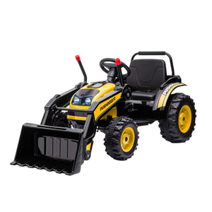 6V Battery Powered Kids Tractor, Yellow