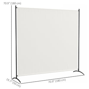 Single-panel room divider, UV30+ protection, beige