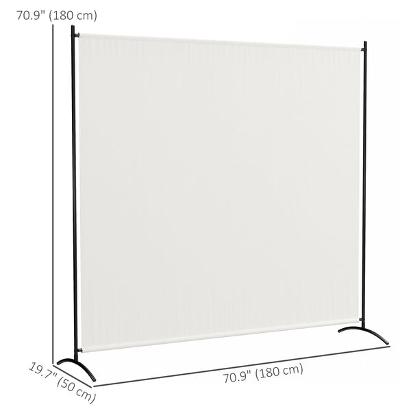 Single-panel room divider, UV30+ protection, beige