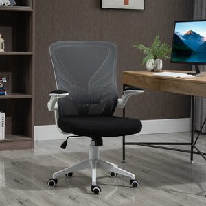 Swivel mesh office chair with lumbar support