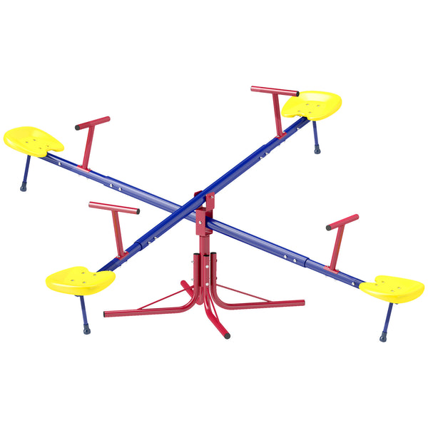 Children's metal seesaw, 4 places