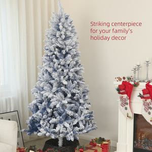 7ft Frosted Blue Artificial Christmas Tree