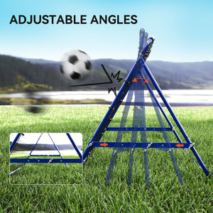 Rebound net, blue