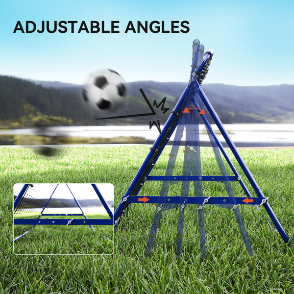 Rebound net, blue