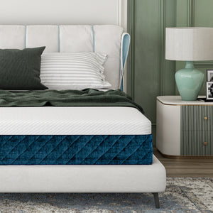 10-inch mattress with jacquard fabric cover in a box - full size