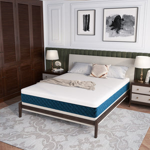 10-inch mattress with jacquard fabric cover in a box - full size