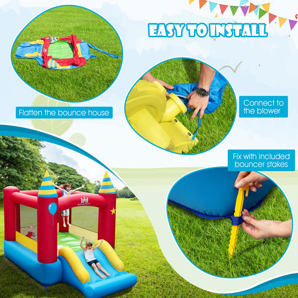 Inflatable castle for children (blower not included)