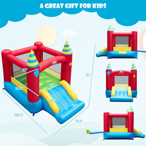 Inflatable castle for children (blower not included)
