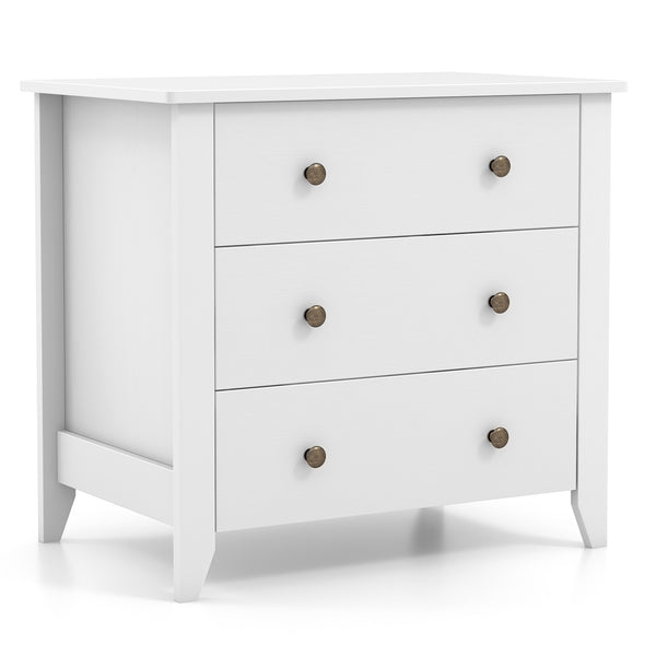 Commode à 3 tiroirs avec table de chevet