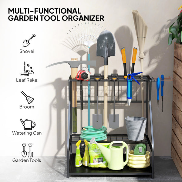 3-Tier Garden Tool Storage Tower