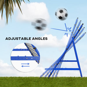 Adjustable rebound net, blue