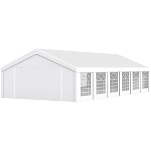 20' x 40' Party Tent with 12 Removable Sidewalls for Parties, Weddings, Events